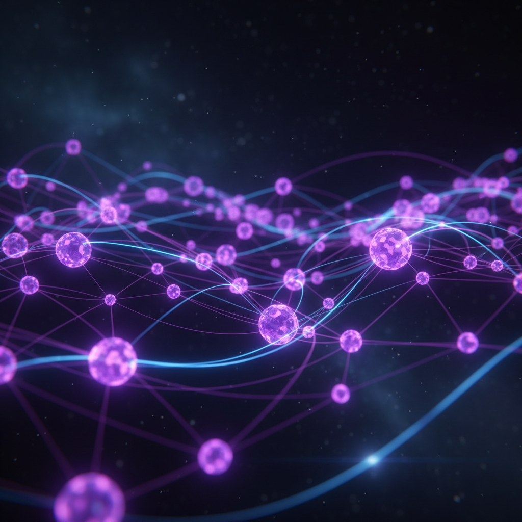 Blockchain netwerk visualisatie